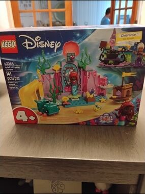 LEGO Disney Ariel’s Crystal Cavern Playset - Pink, Teal, Yellow